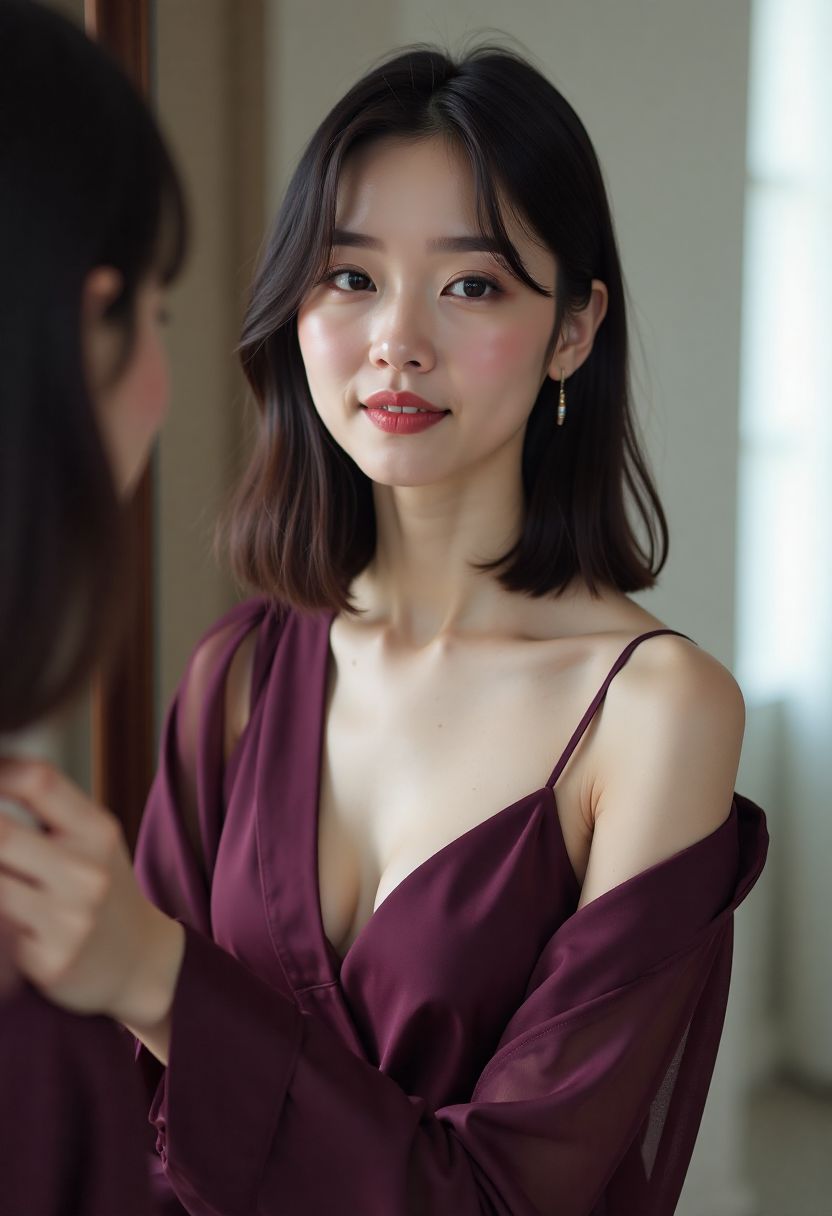 母子共同整理高考复习资料短剧画面
